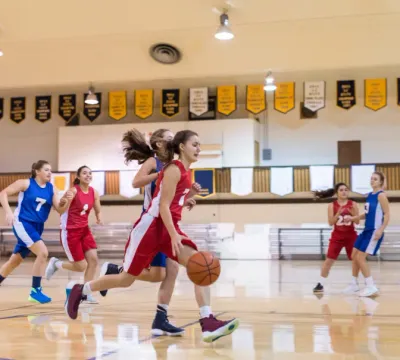 Basketball game in Brampton